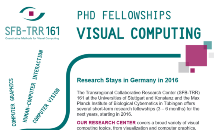 The SFB-TRR 161 is offering PhD Fellowships for 2016