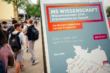 Vormerken und vorbeikommen! Die MS Wissenschaft ist vom 6. - 9. September in Stuttgart! 